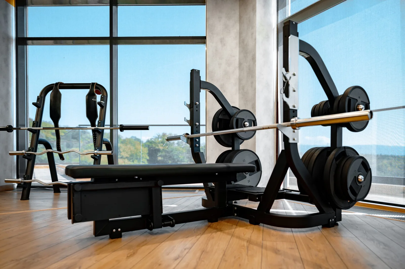 Moderner Gerätepark im Northland Gym